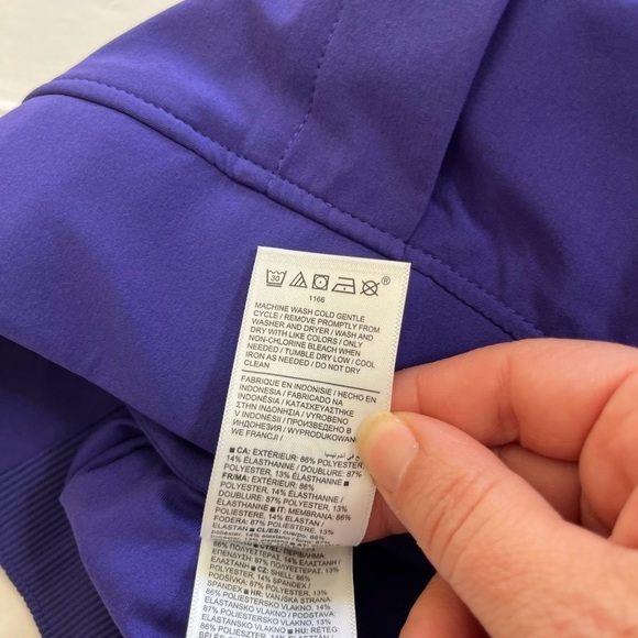 Athleta Brooklyn Lined Pants New with Tags Size 8 Purple - Picture 7 of 13